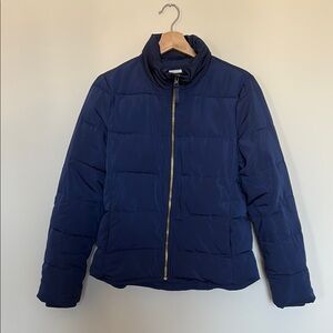 GAP Navy Blue Lightweight Puffer Jacket